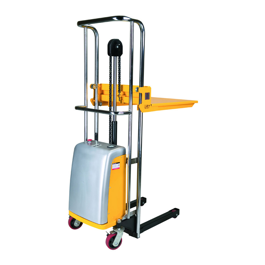 Halvpalle stabler semi-elektrisk løfter 1100 mm