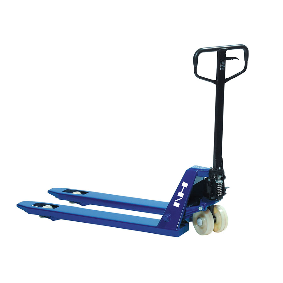 Standard palleløfter enkel nylon m/quick 2500 kg.