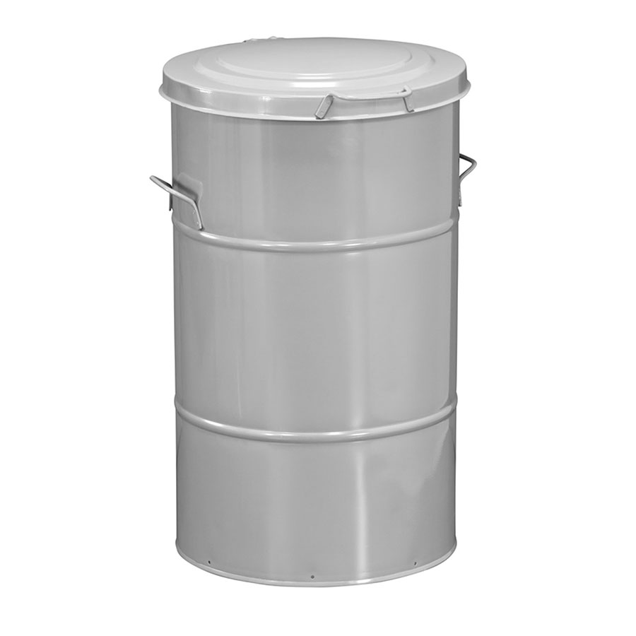 Affaldsbeholder 115 L galvaniseret