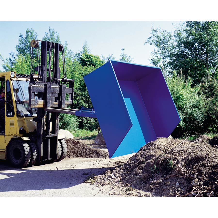 Truckskovl med tip 1000 Liter LxBxH:165x150x59cm.